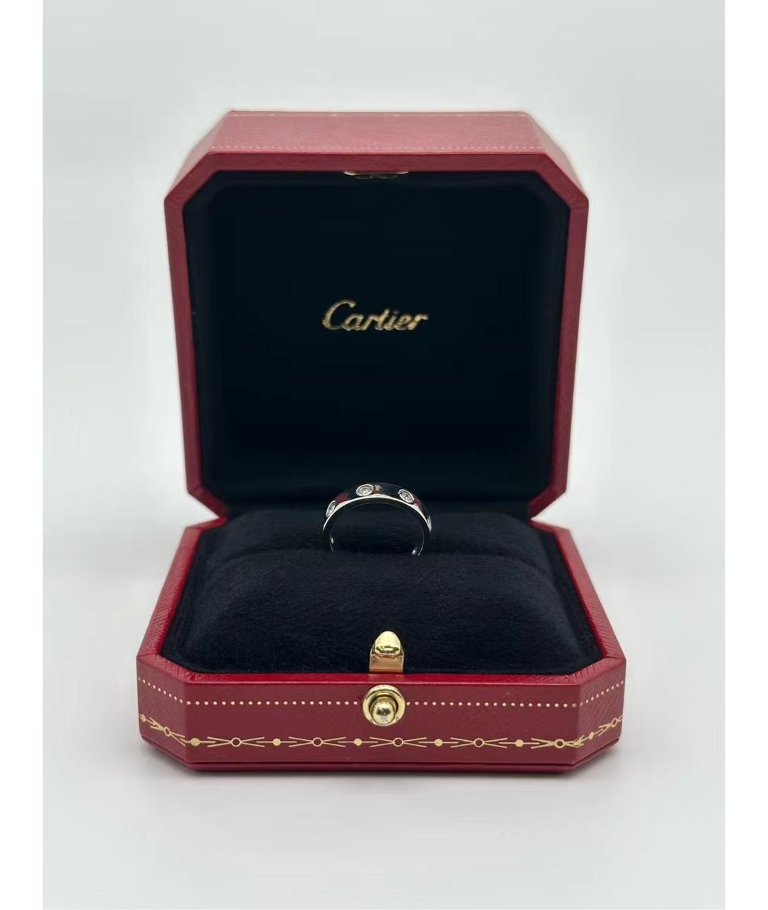 CARTIER Белое кольцо из белого золота, фото 7