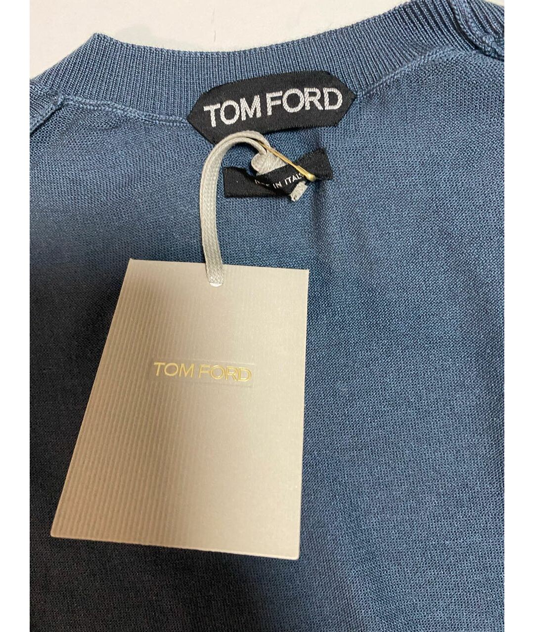 TOM FORD Синяя футболка, фото 3