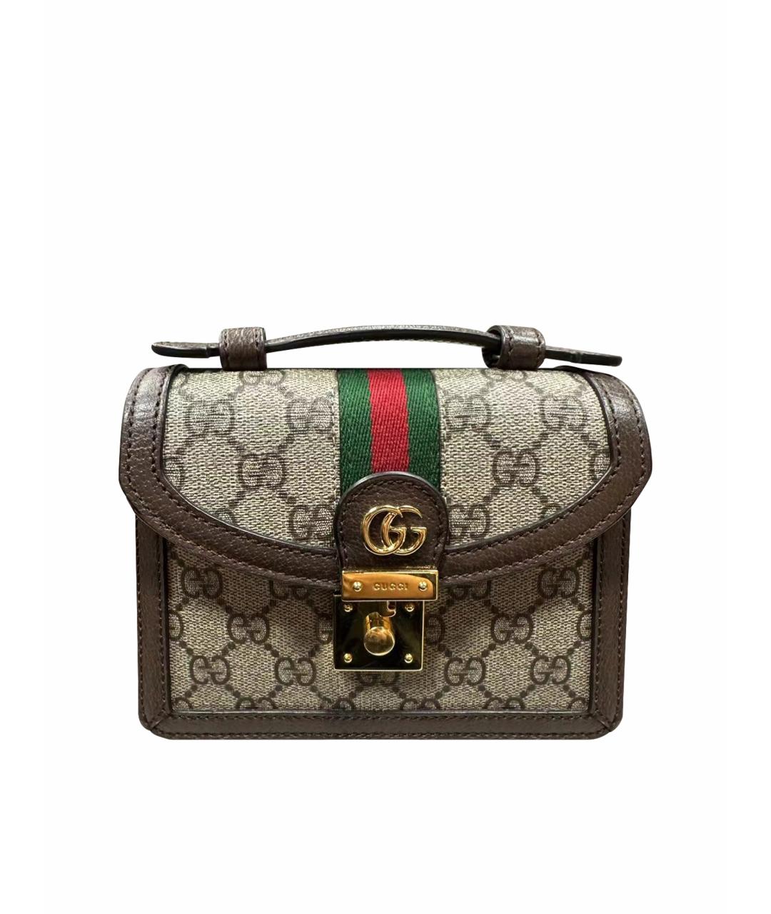 GUCCI Хаки сумка через плечо, фото 1