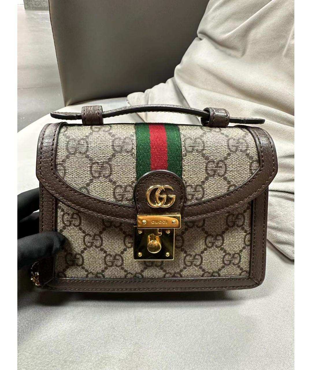 GUCCI Хаки сумка через плечо, фото 9