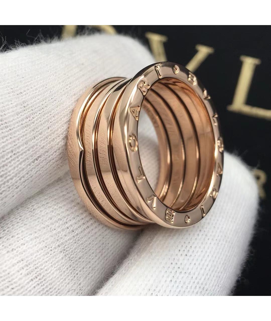 BVLGARI Золотое кольцо из розового золота, фото 6