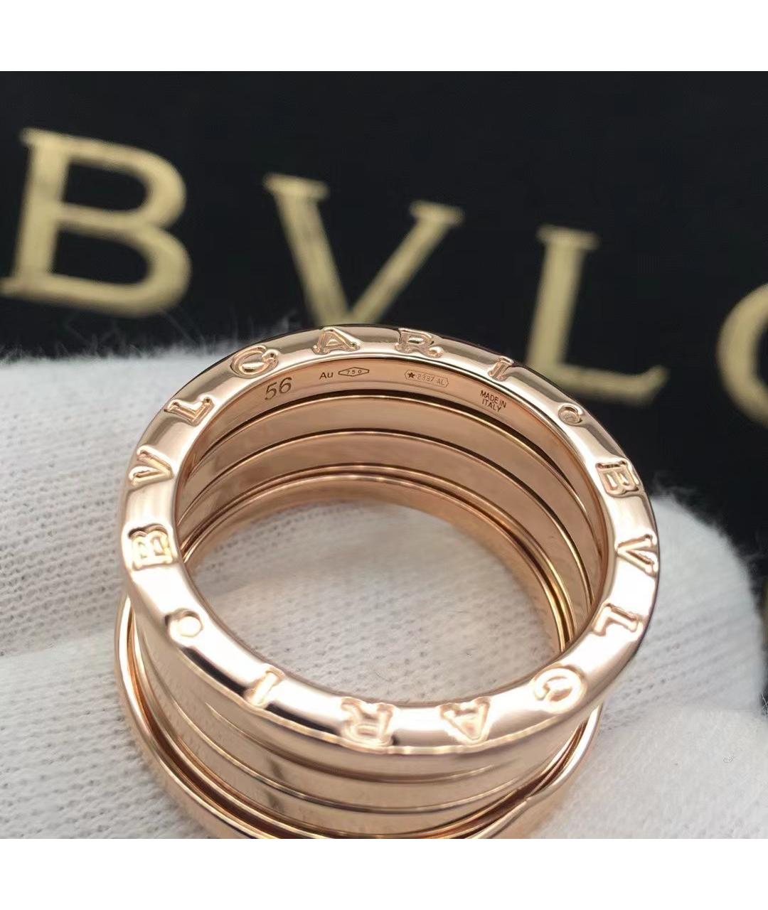 BVLGARI Золотое кольцо из розового золота, фото 5