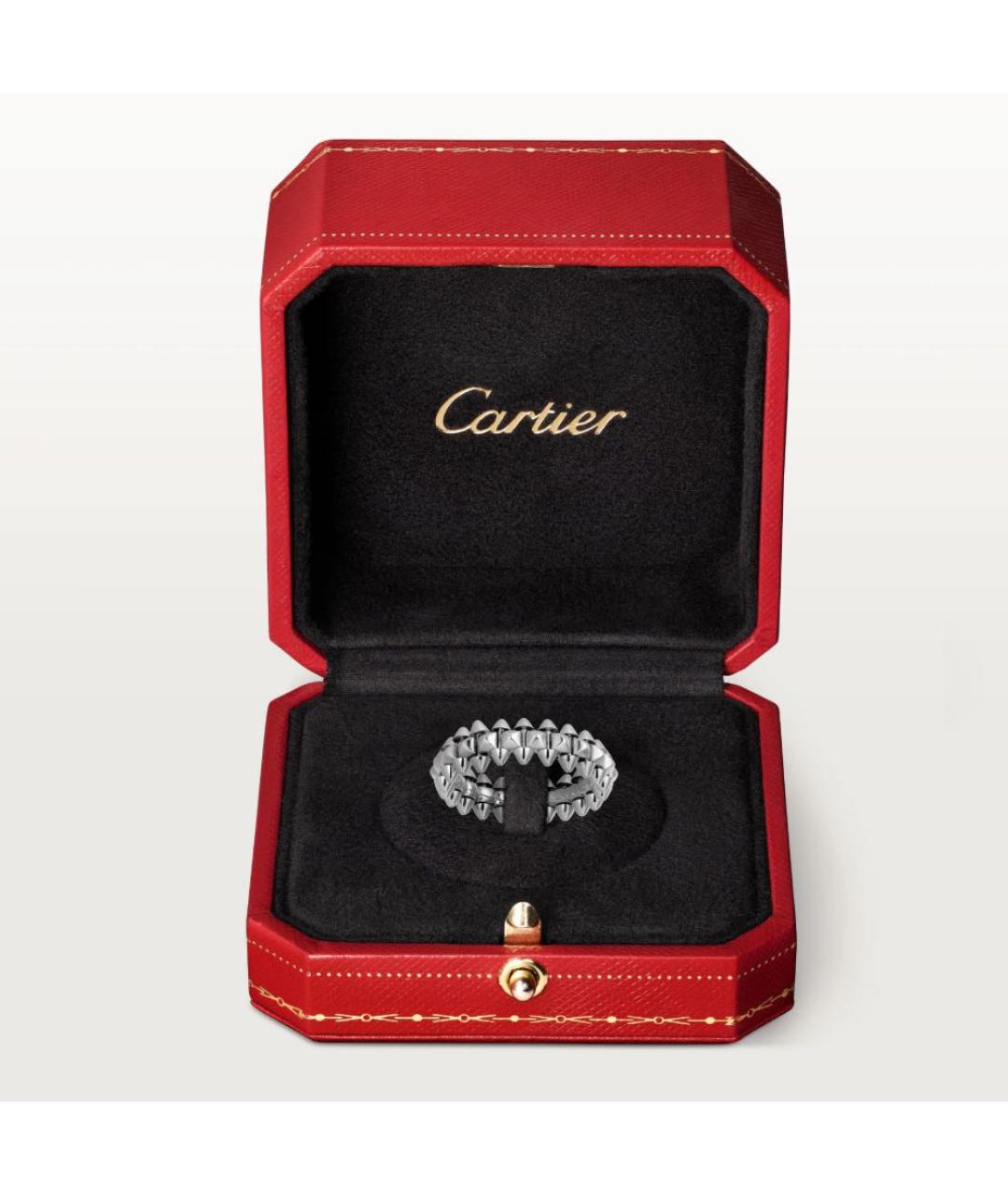 CARTIER Серебряное кольцо из белого золота, фото 3