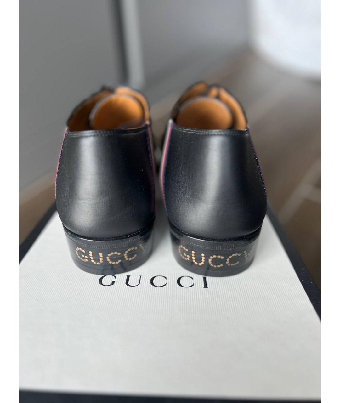 GUCCI Черные туфли, фото 4