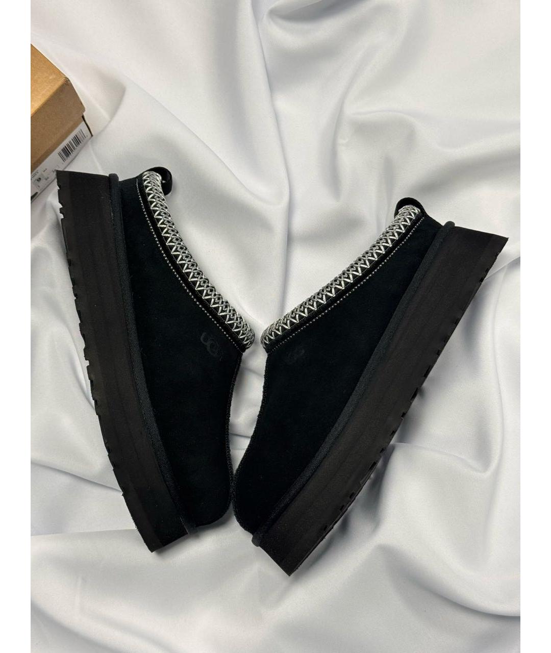 UGG AUSTRALIA Черные замшевые ботинки, фото 3