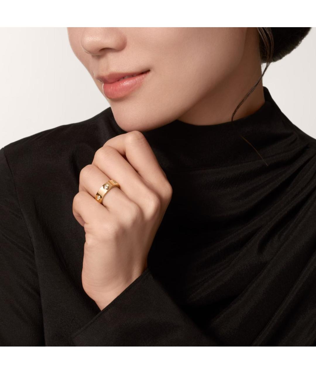 CARTIER Зеленые кольцо из розового золота, фото 4