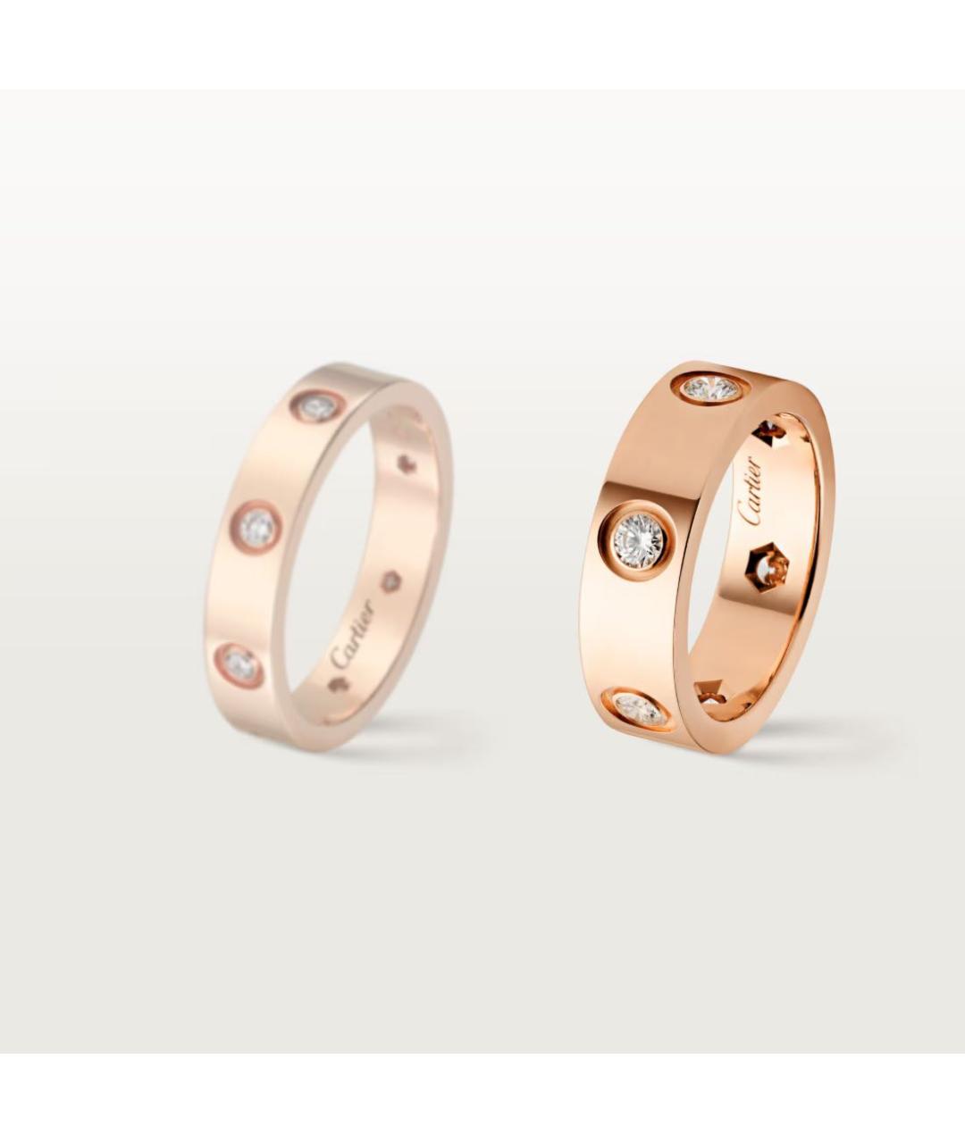 CARTIER Зеленые кольцо из розового золота, фото 2