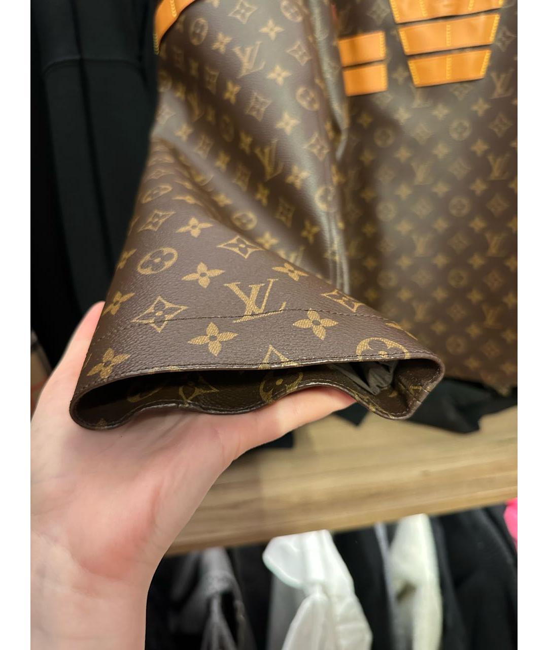 LOUIS VUITTON Коричневая куртка, фото 7