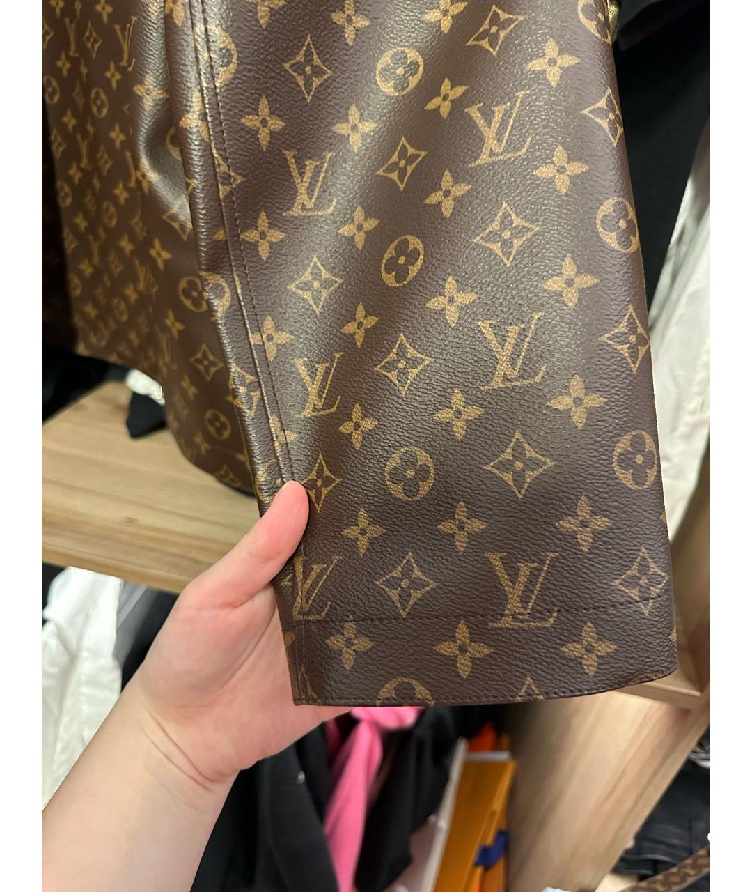 LOUIS VUITTON Коричневая куртка, фото 8