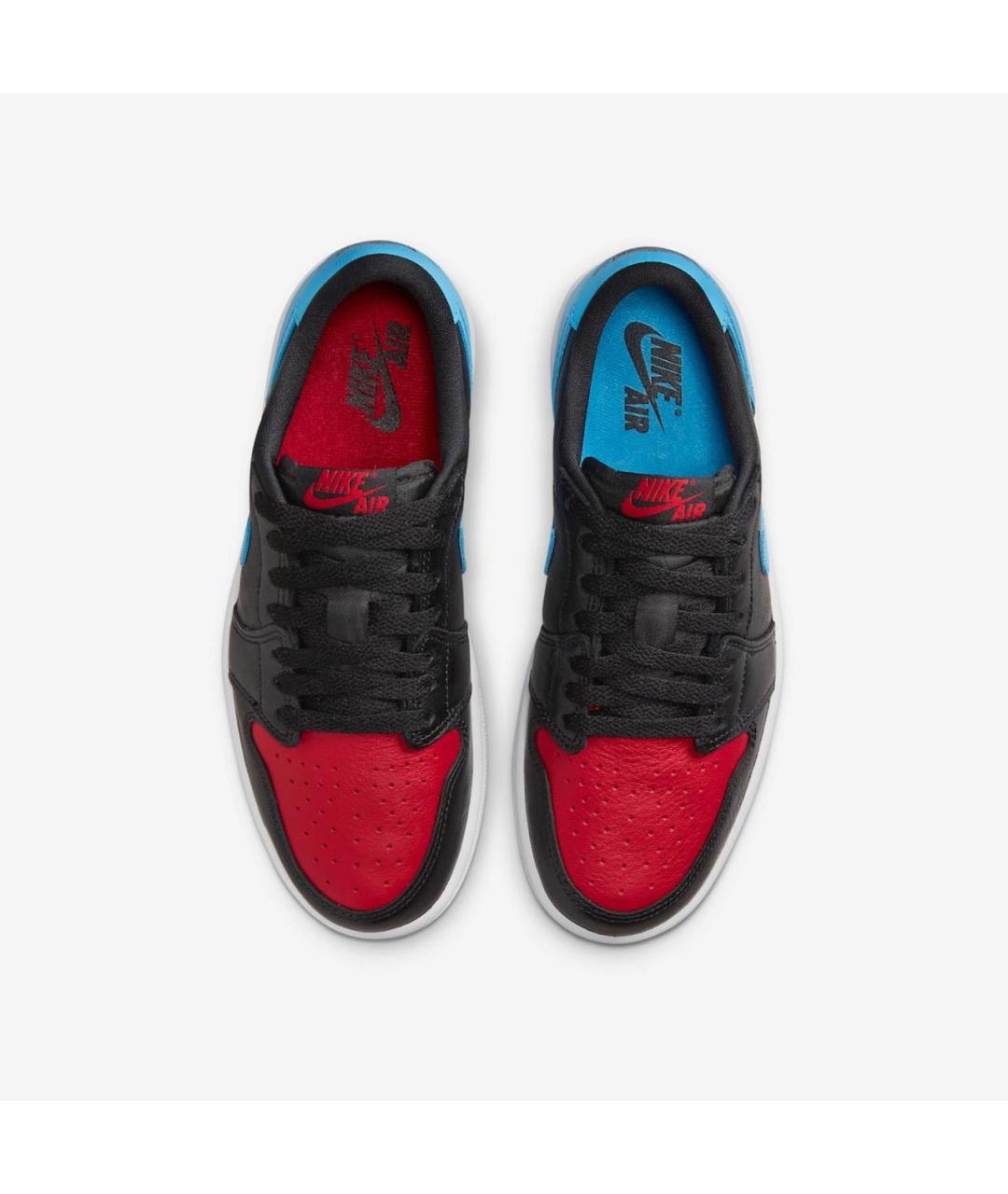 JORDAN Мульти кожаные низкие кроссовки / кеды, фото 2