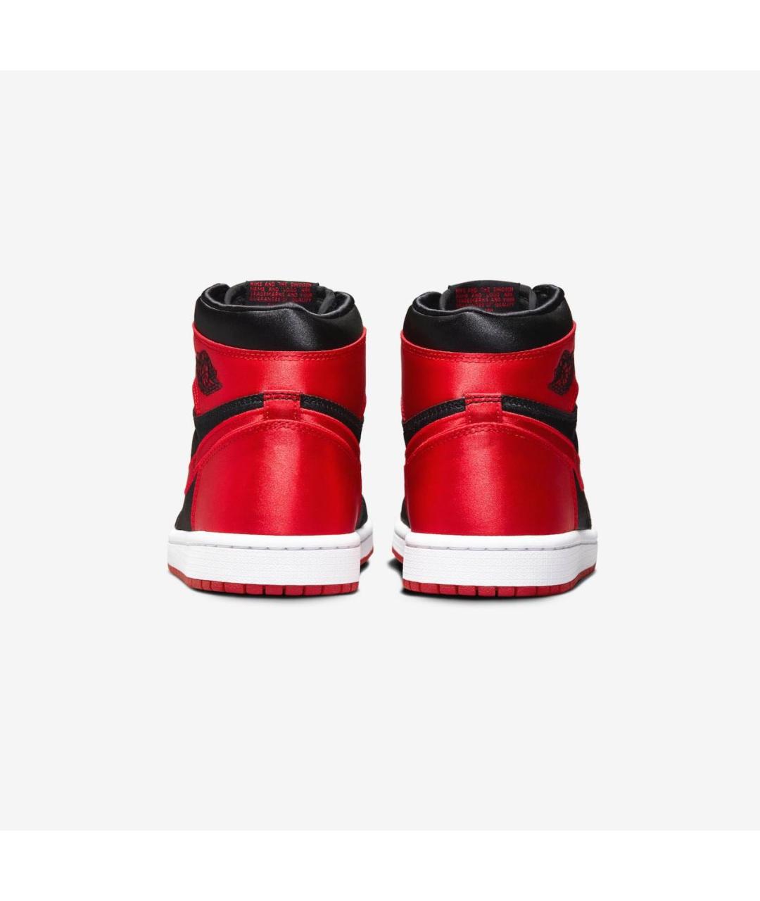 JORDAN Черные текстильные высокие кроссовки / кеды, фото 4