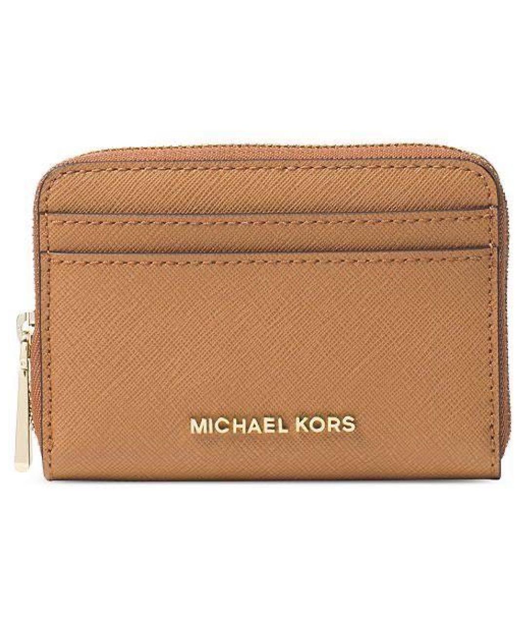 MICHAEL KORS Коричневый кошелек, фото 6