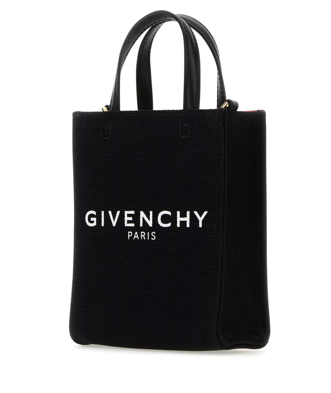 GIVENCHY Черная хлопковая сумка тоут, фото 1