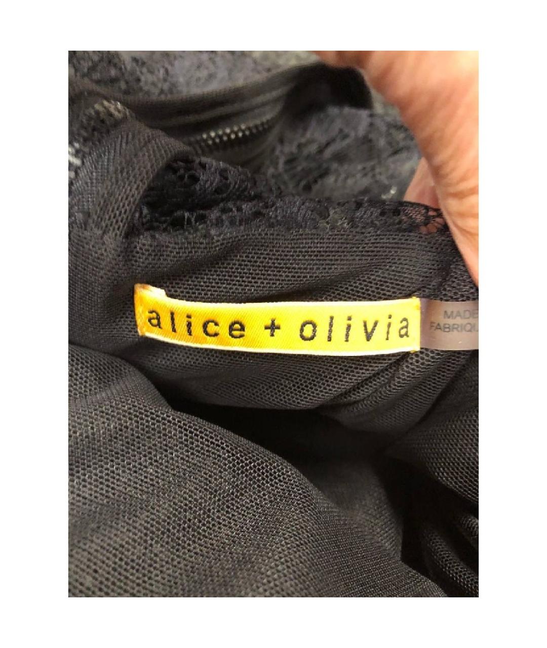 ALICE+OLIVIA Черное платье, фото 5