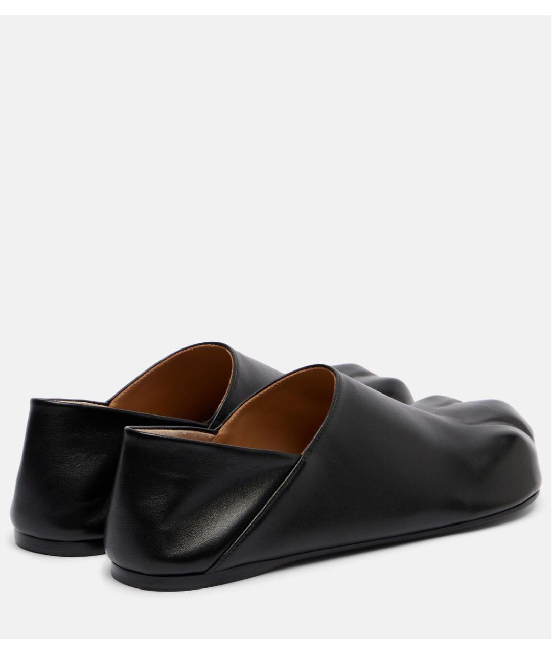 J.W.ANDERSON Черные кожаные лоферы, фото 8
