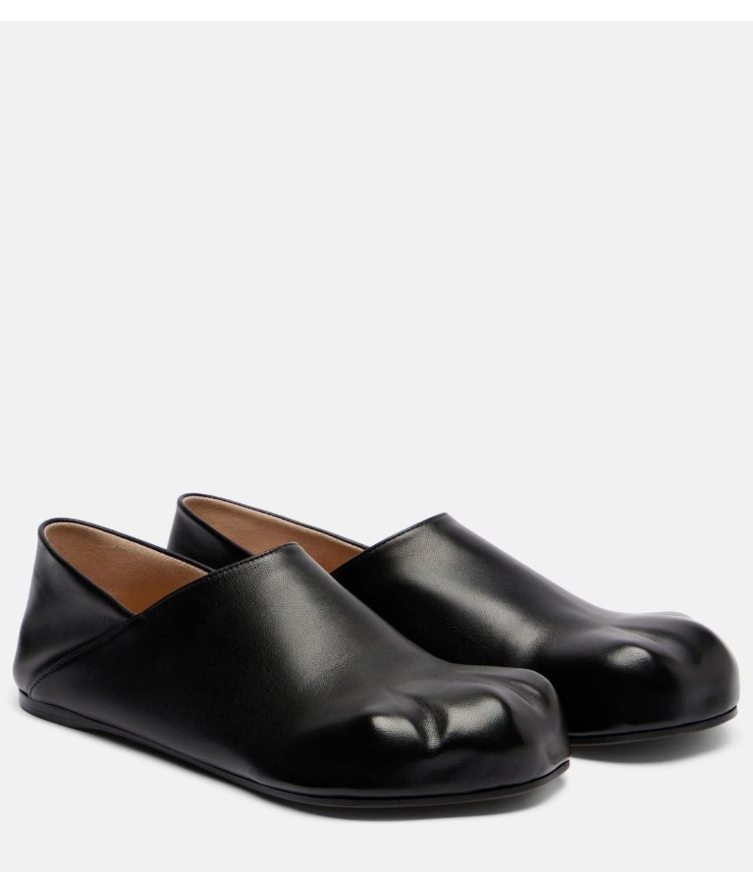 J.W.ANDERSON Черные кожаные лоферы, фото 7