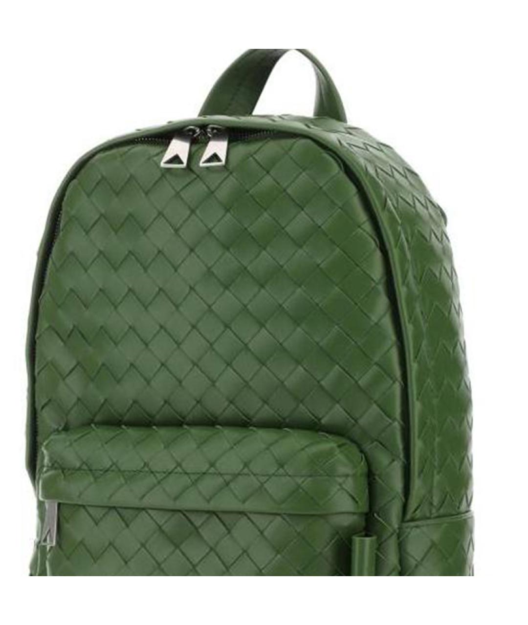 BOTTEGA VENETA Зеленый рюкзак, фото 3