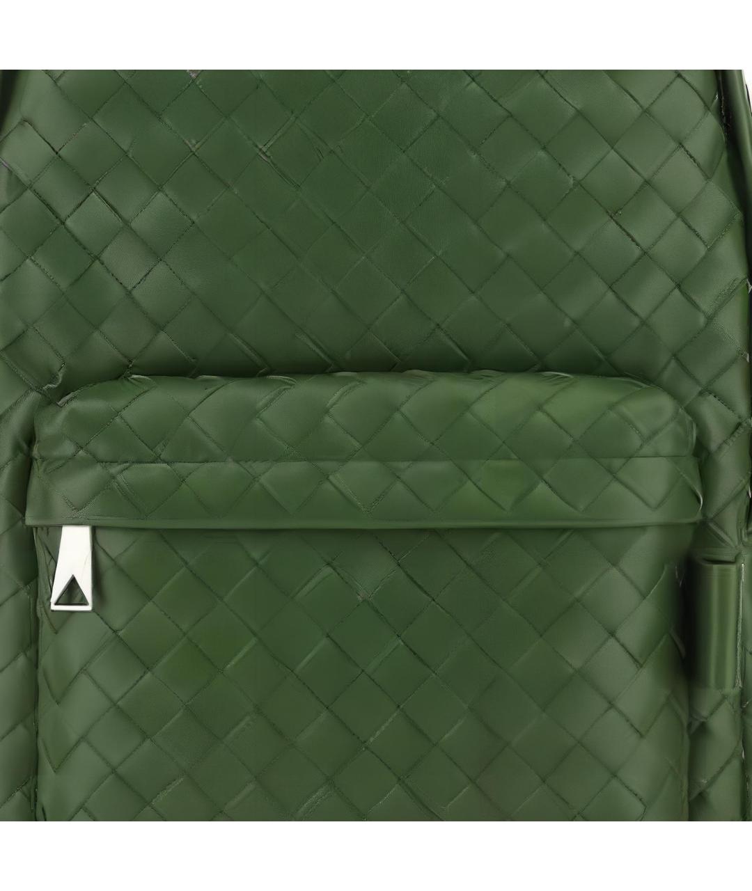 BOTTEGA VENETA Зеленый рюкзак, фото 4
