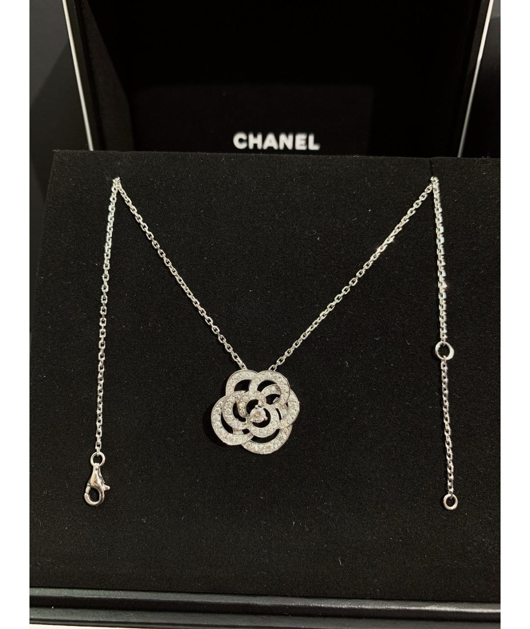 CHANEL Серебряная подвеска из белого золота, фото 3