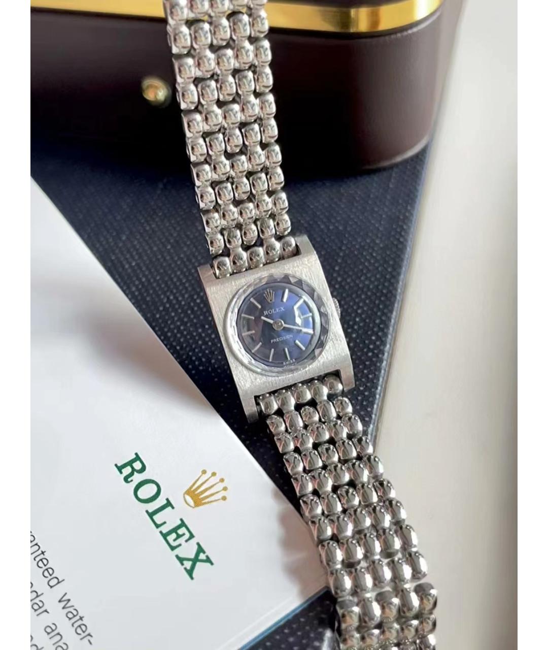 ROLEX Голубые часы, фото 7