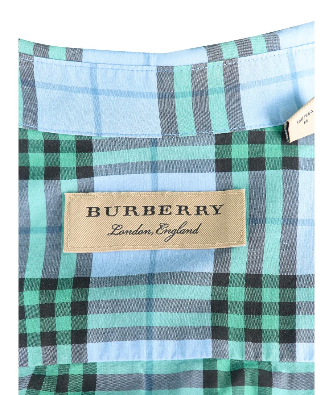 BURBERRY Голубая классическая рубашка, фото 7