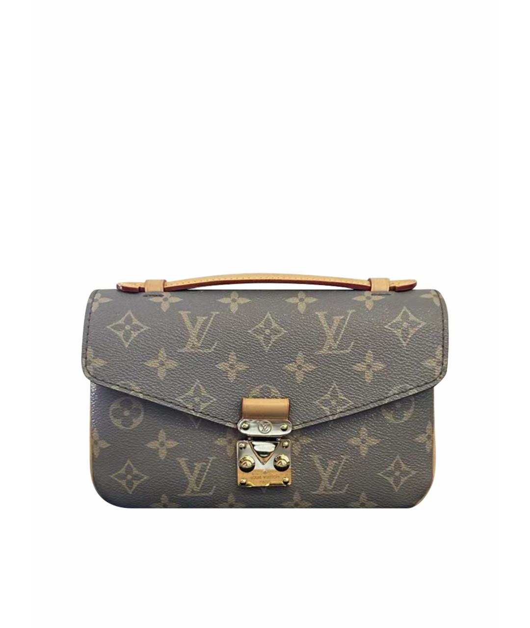 LOUIS VUITTON Коричневая сумка через плечо, фото 1