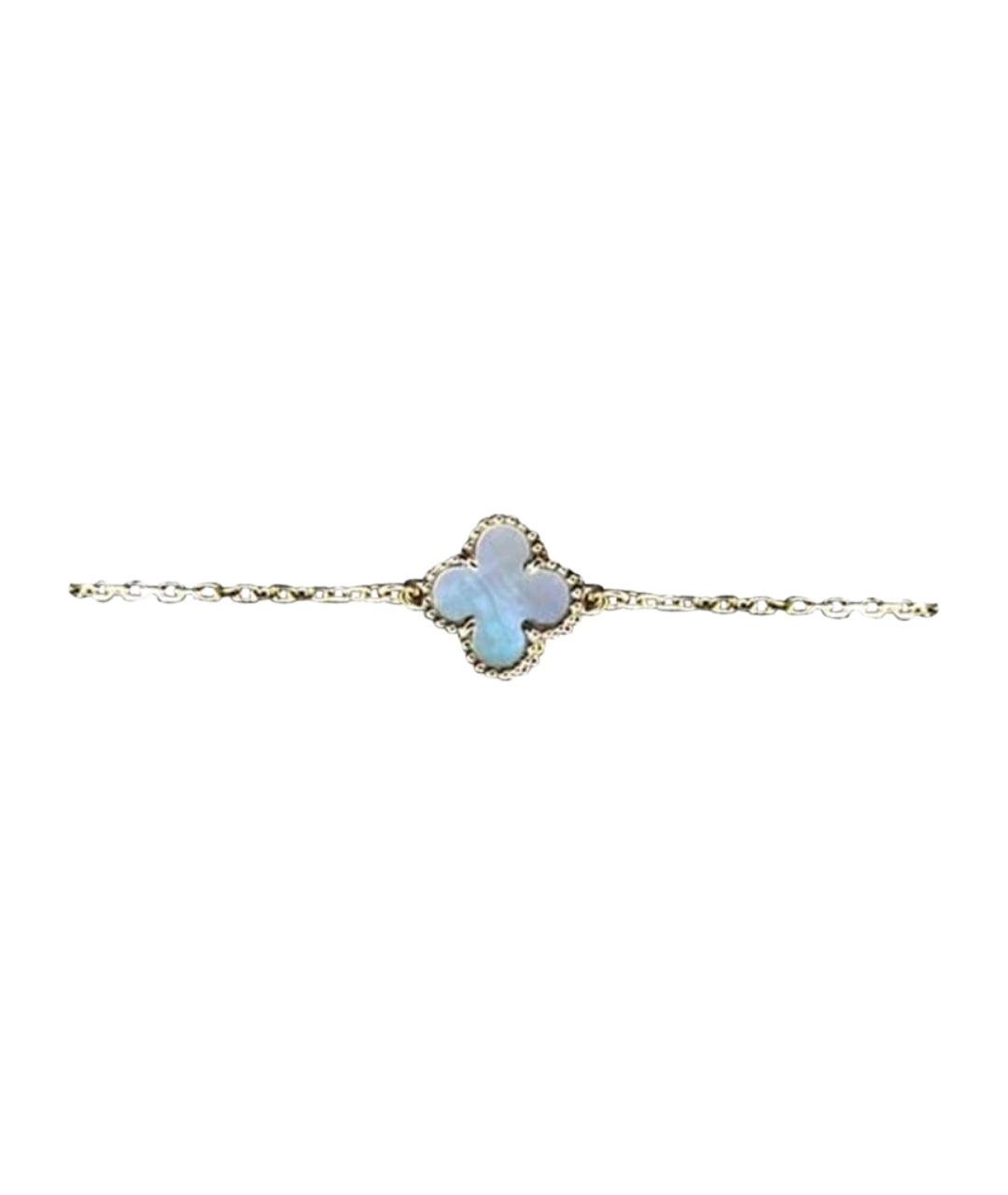 VAN CLEEF & ARPELS Белый браслет из желтого золота, фото 1