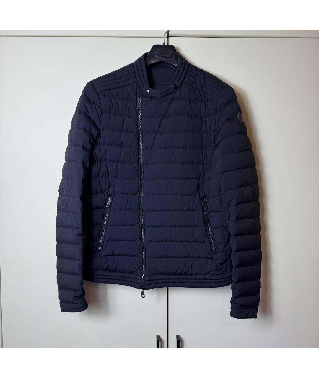 MONCLER Черный пуховик, фото 10