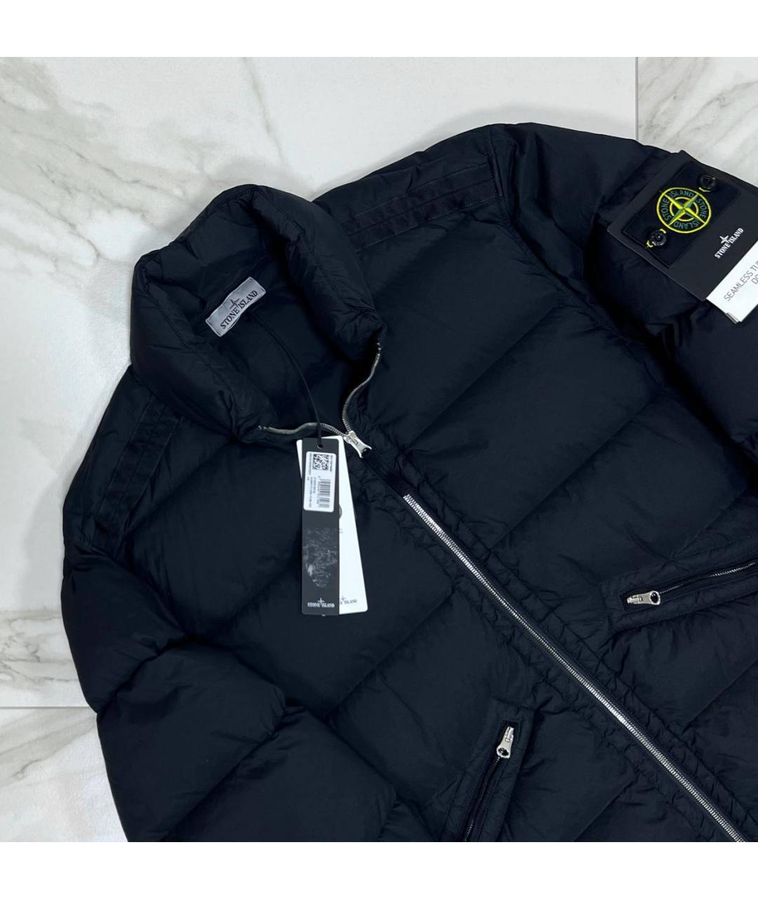 STONE ISLAND Черная куртка, фото 2