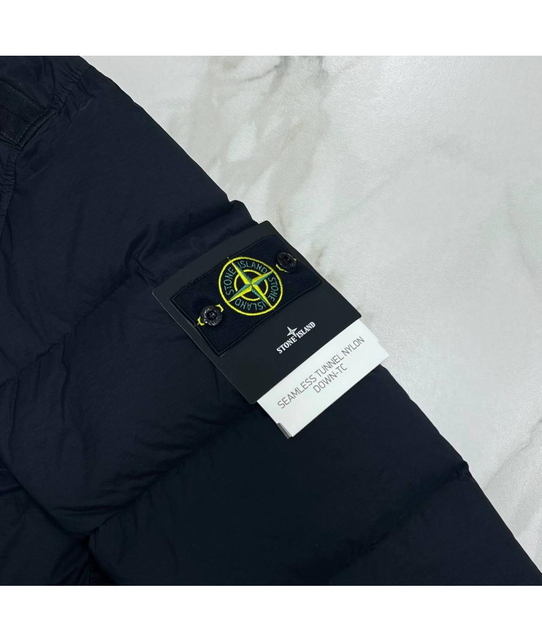 STONE ISLAND Черная куртка, фото 3