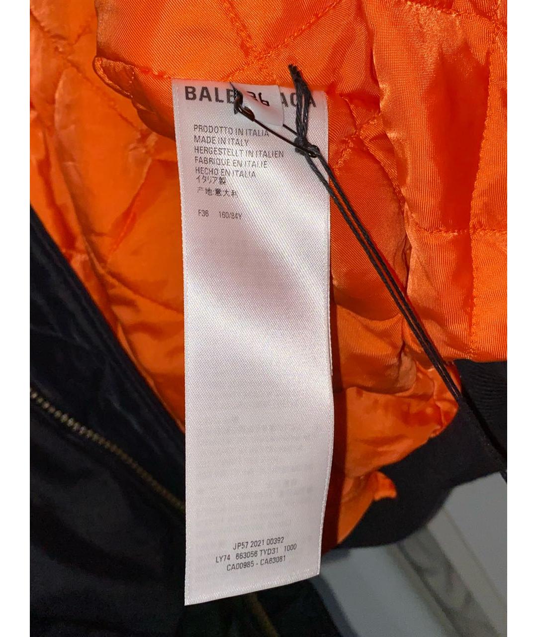 BALENCIAGA Черная куртка, фото 7