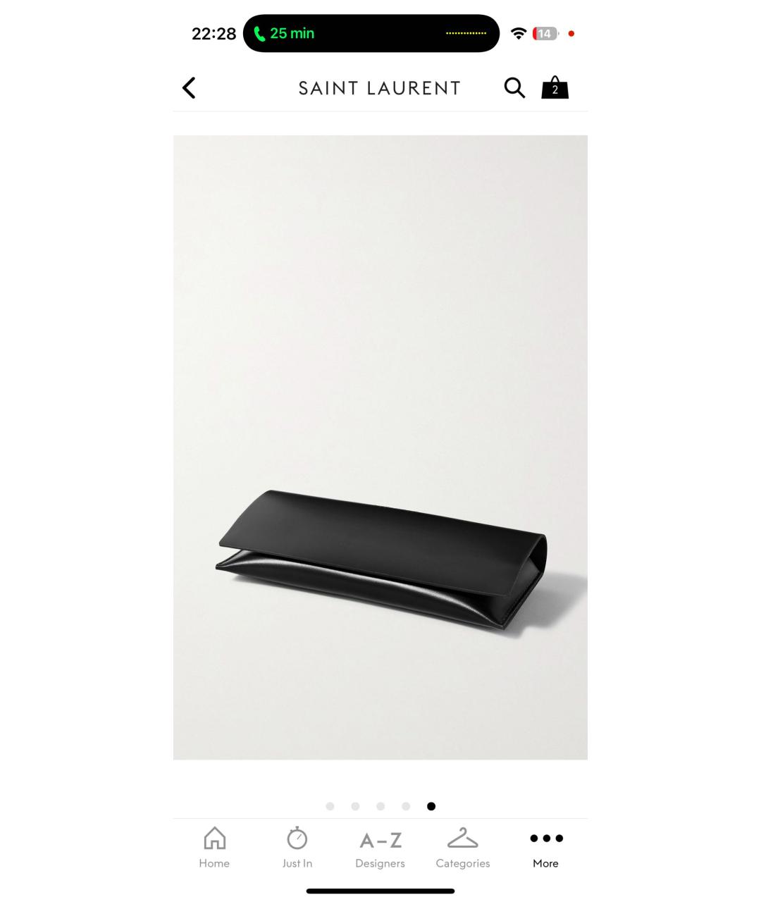 SAINT LAURENT Черные солнцезащитные очки, фото 4