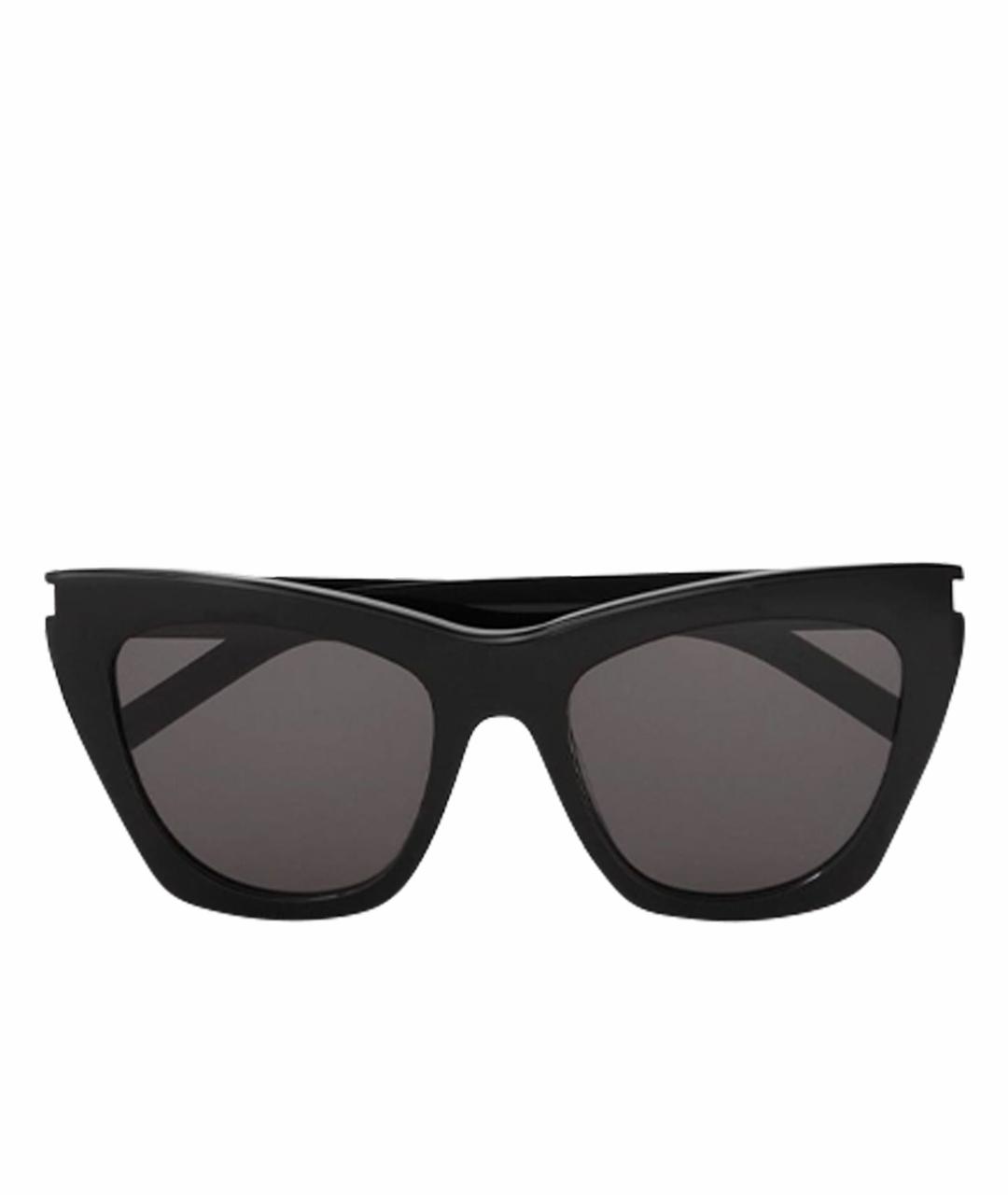 SAINT LAURENT Черные солнцезащитные очки, фото 1