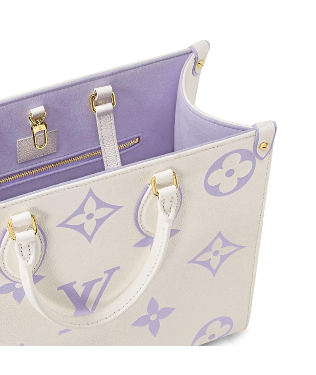 LOUIS VUITTON Кожаная сумка через плечо, фото 5