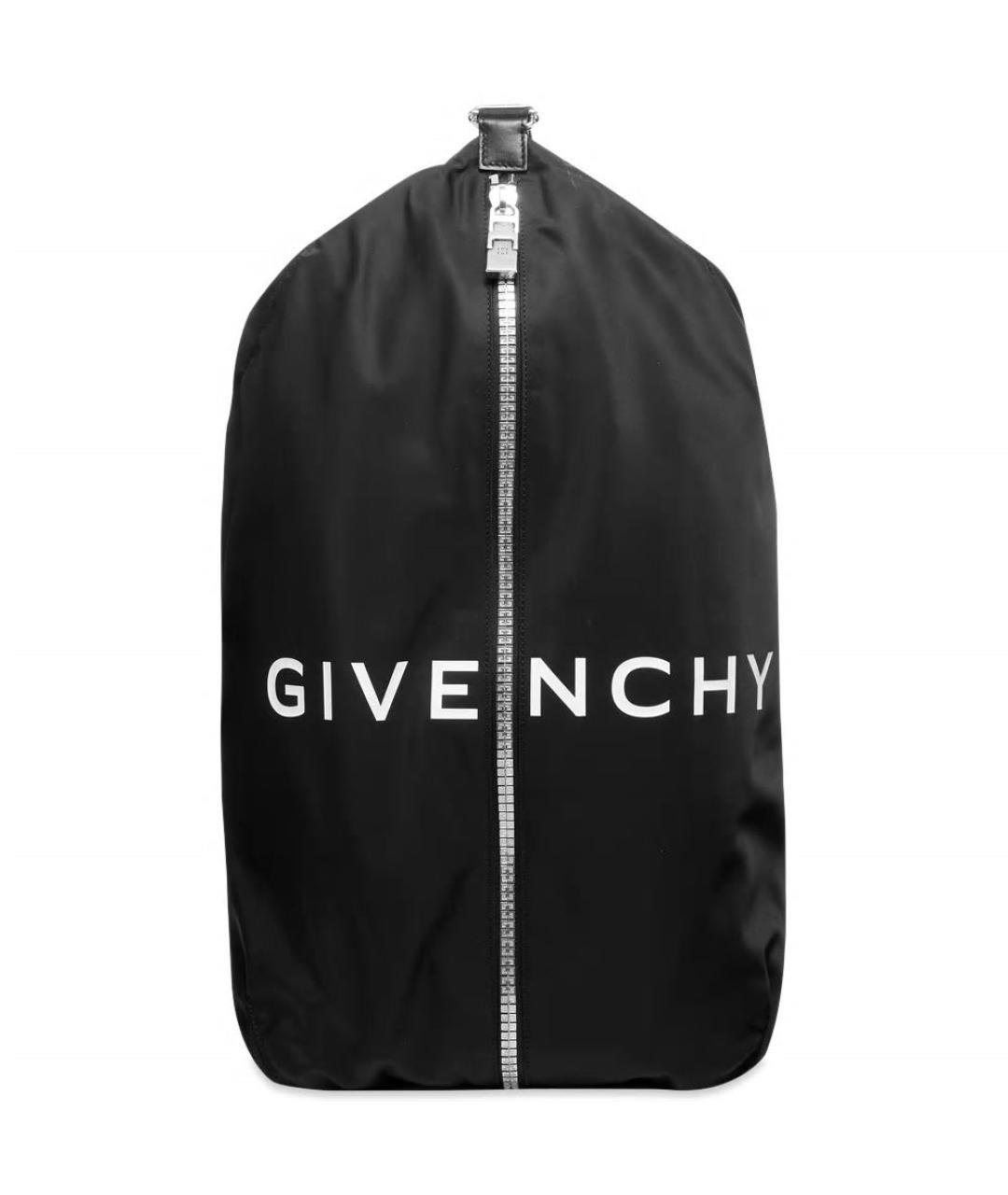 GIVENCHY Черный синтетический рюкзак, фото 1