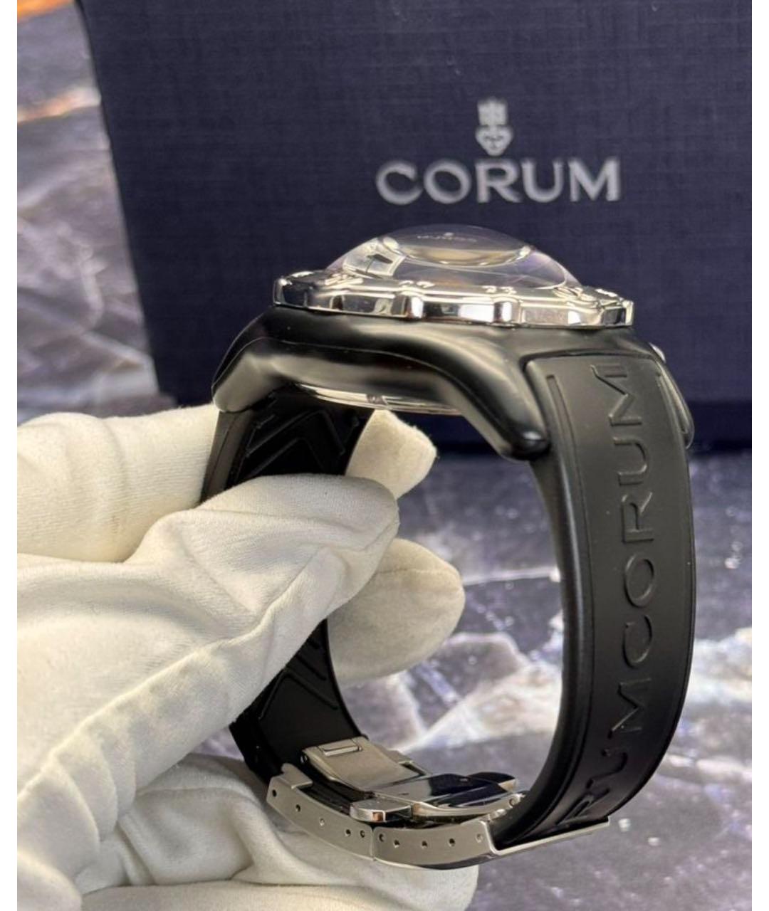 Corum Черные карбоновые часы, фото 7