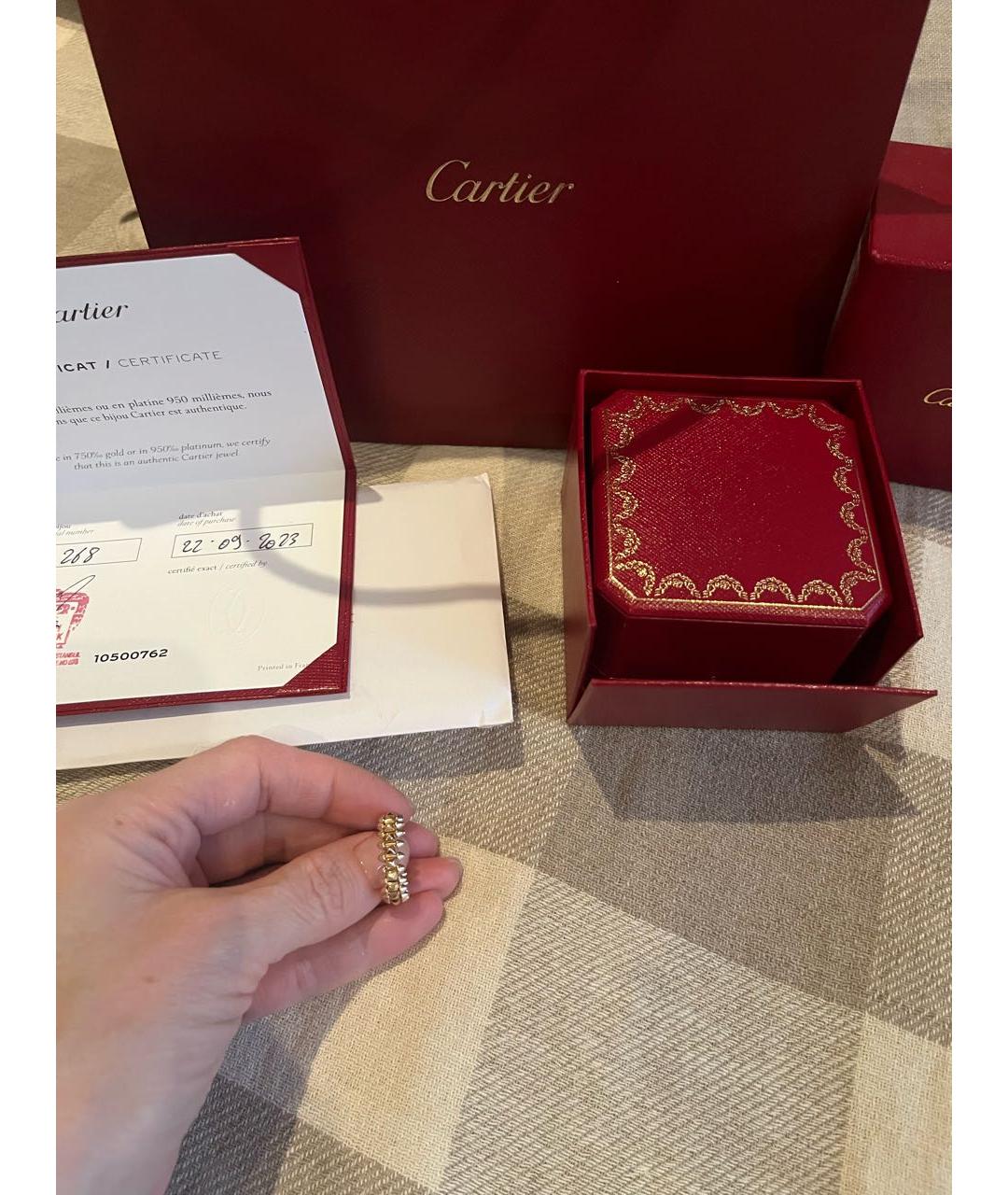 CARTIER Розовое кольцо из розового золота, фото 4