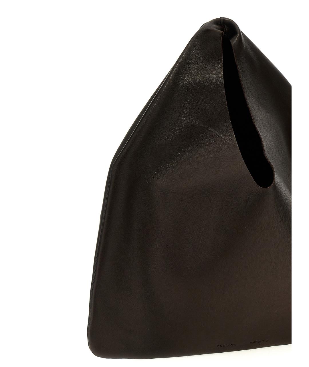 THE ROW Коричневая кожаная сумка тоут, фото 3