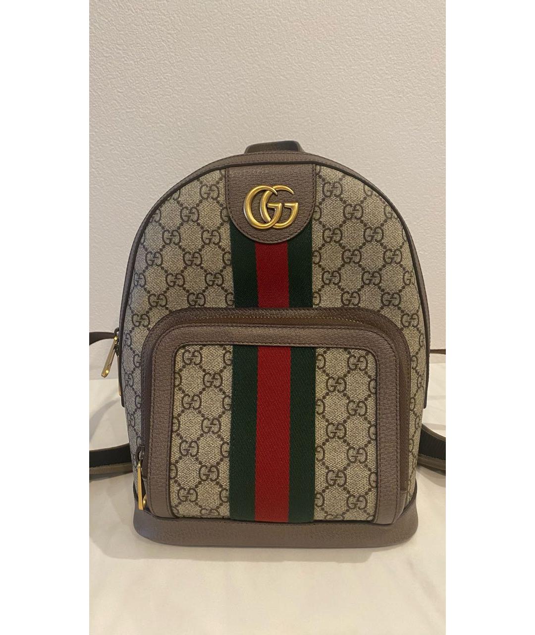 GUCCI Мульти кожаный рюкзак, фото 9