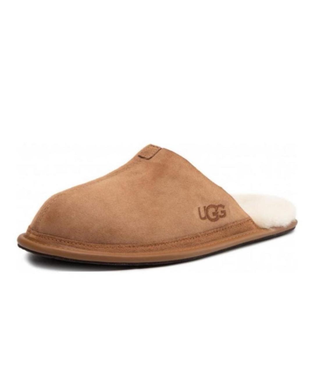 UGG AUSTRALIA Коричневые мюли, фото 2