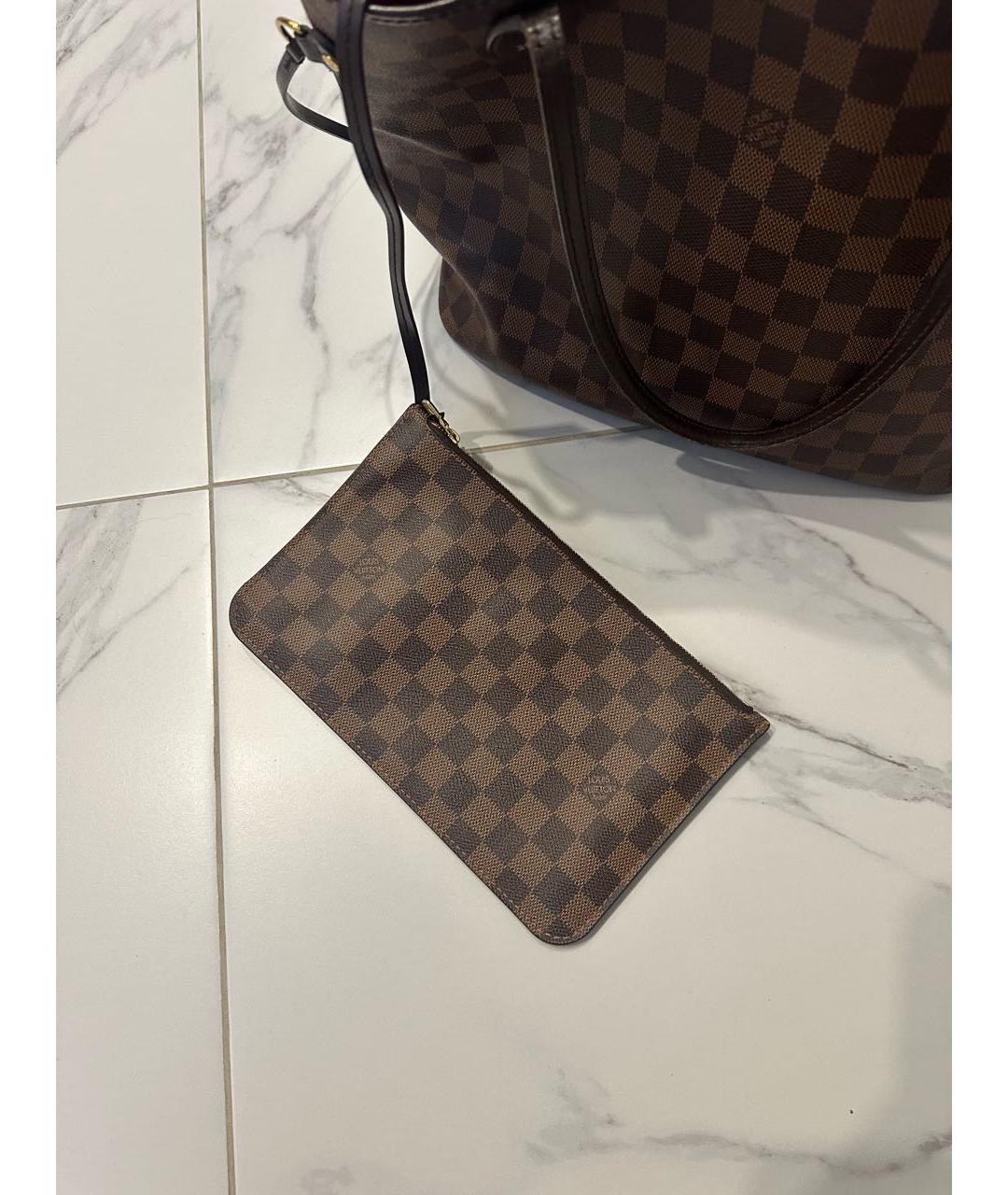 LOUIS VUITTON Коричневая сумка тоут, фото 2