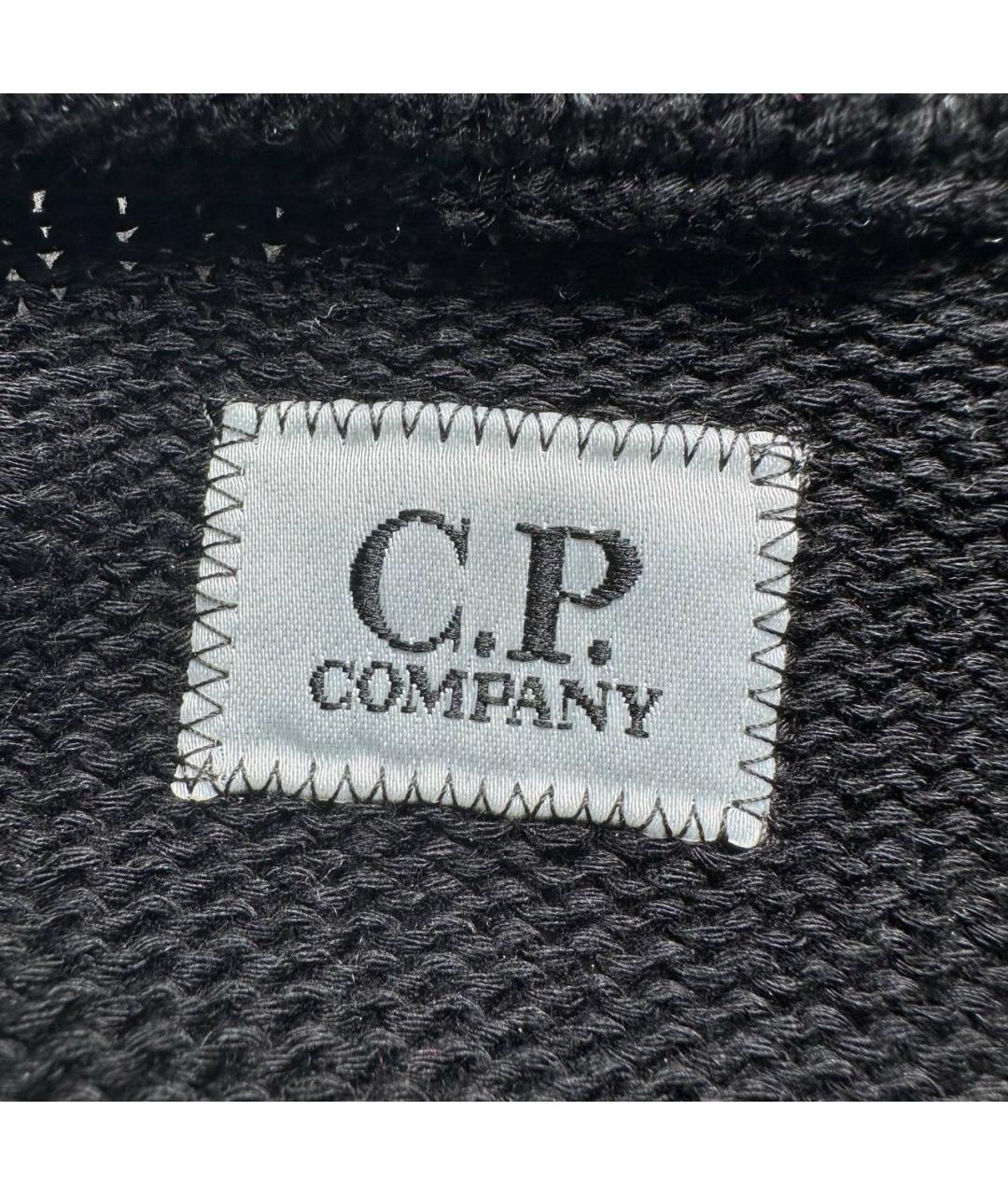 CP COMPANY Черный хлопковый джемпер / свитер, фото 6