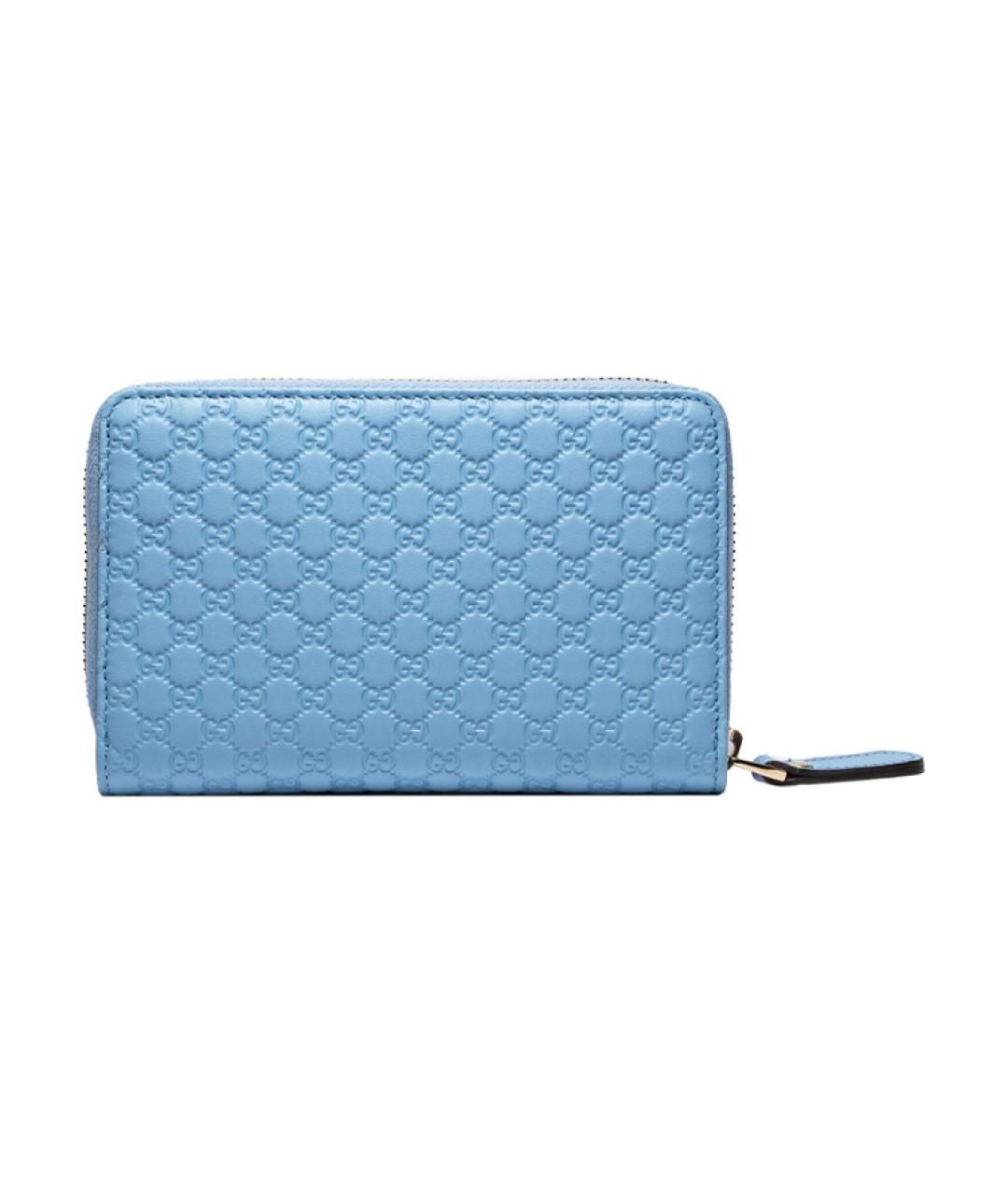 GUCCI Голубой кошелек, фото 4