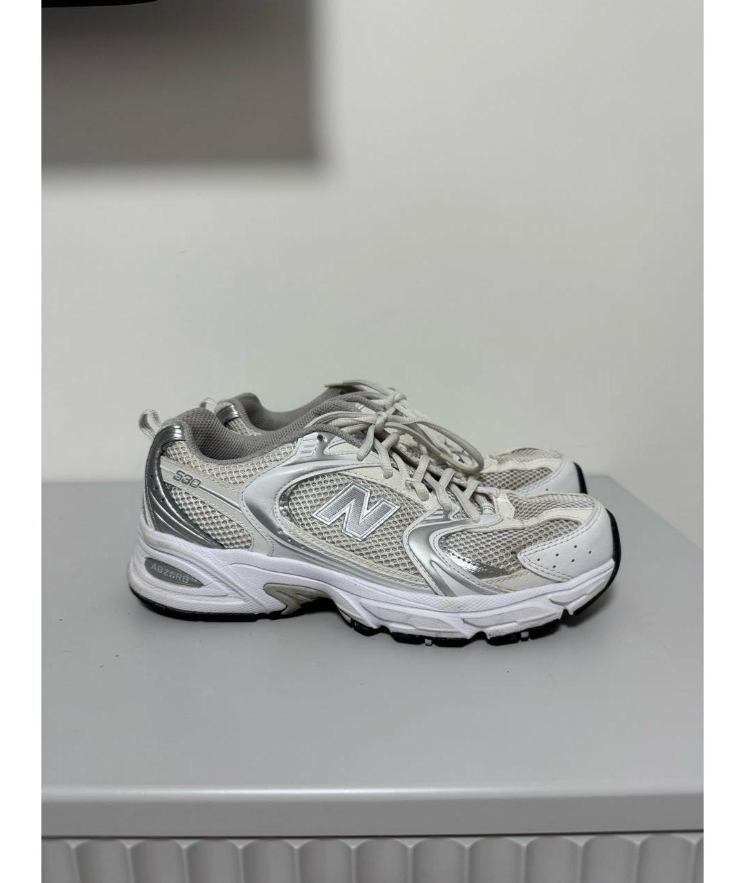 NEW BALANCE Бежевые кроссовки, фото 4