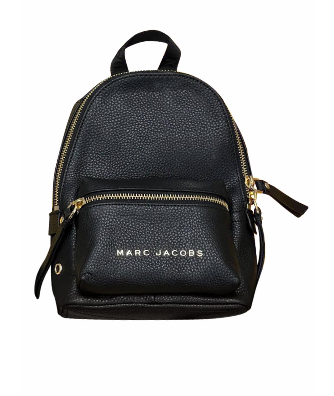 MARC JACOBS Черный рюкзак из искусственной кожи, фото 1