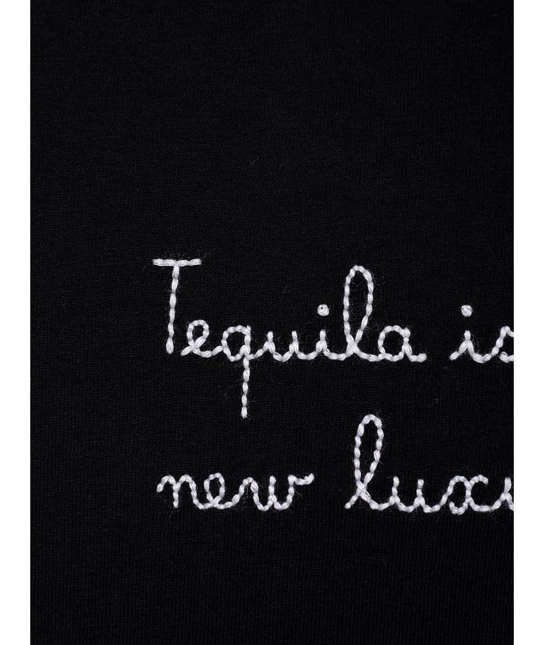 MC2 SAINT BARTH Черное поло с длинным рукавом, фото 4