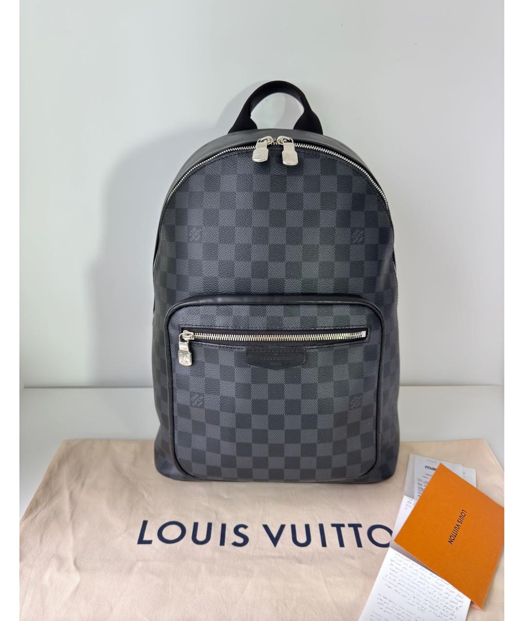 LOUIS VUITTON Черный рюкзак, фото 2