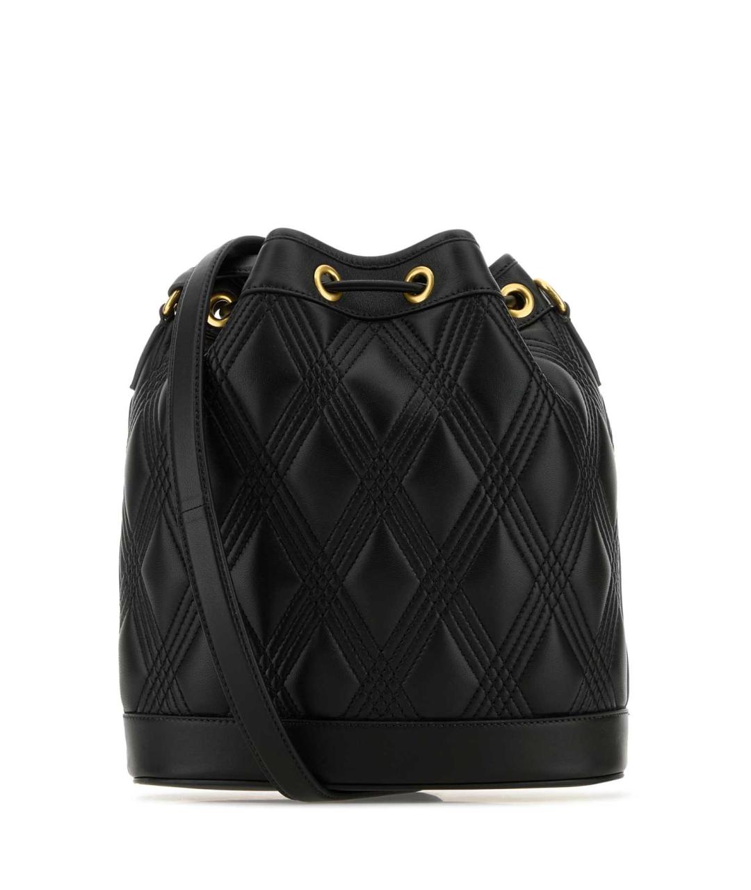 VALENTINO Черная кожаная сумка через плечо, фото 3