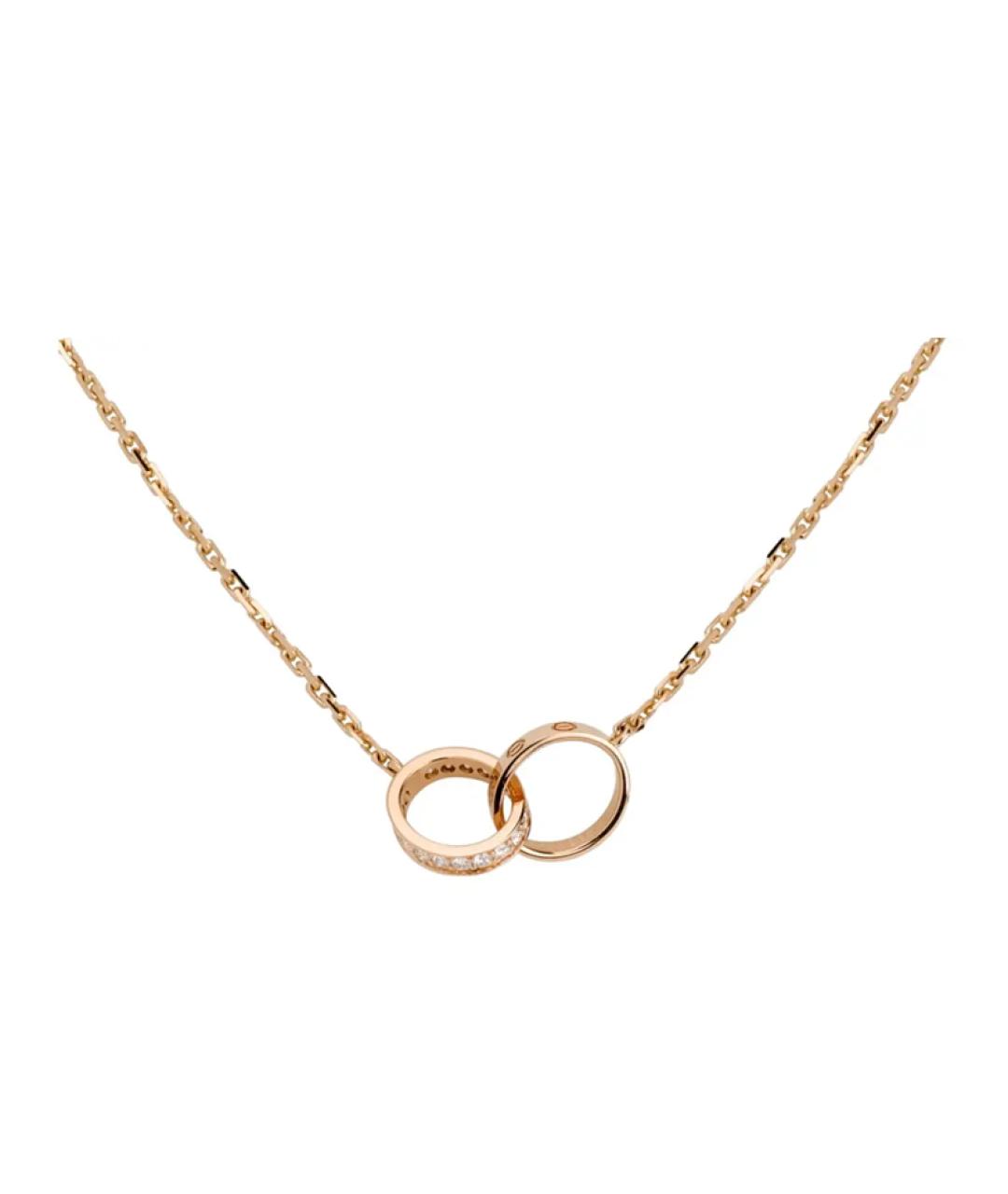 CARTIER Золотая цепочка из розового золота, фото 2