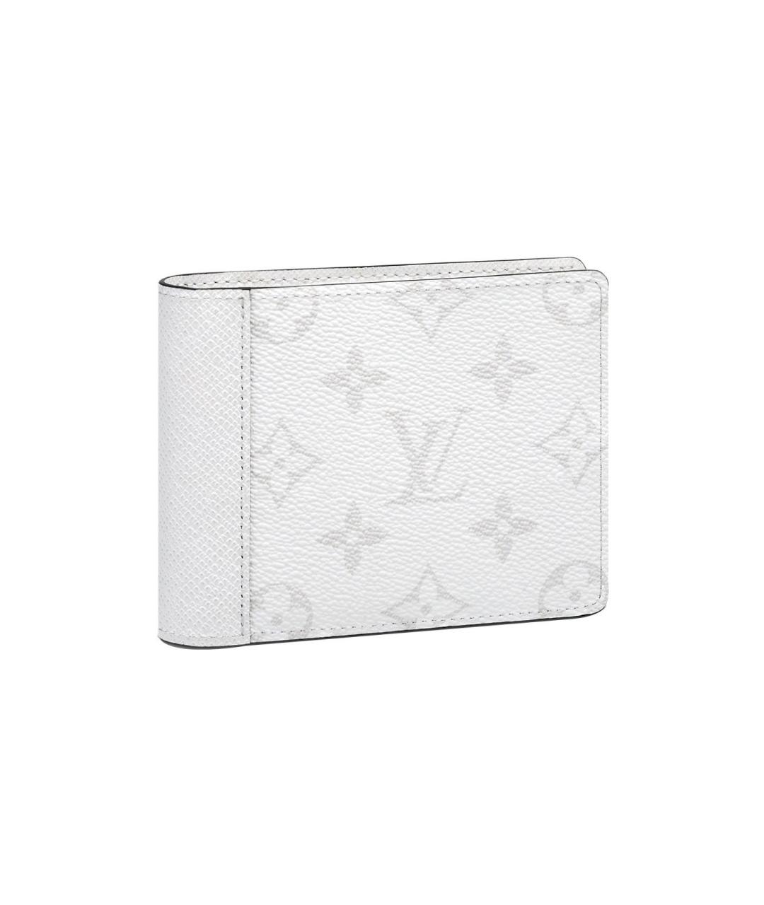 LOUIS VUITTON Белый кожаный кошелек, фото 1